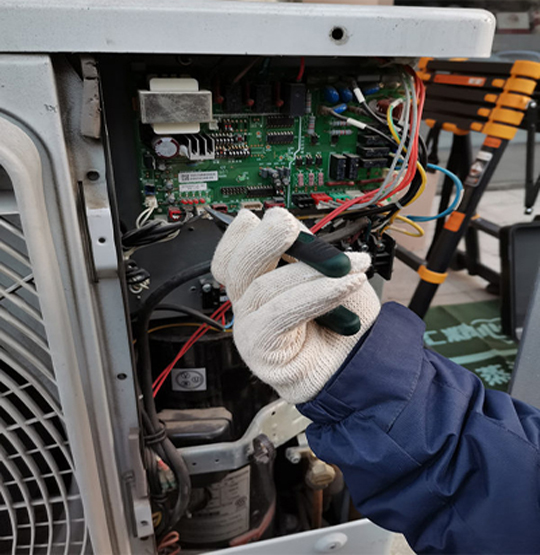  武功维修空调不制热