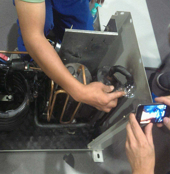 武功维修空调制冷效果差